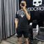 Set Thể Thao Hydro Họa Tiết Lá Bài KCloset Bộ Mùa Hè Chất Cotton Dày Dặn Unisex NA149