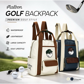 Balo Golf Cao Cấp Malbon Golf Backpack – Phong Cách Thể Thao Sang Trọng ( Malbon x Golfworldforall )