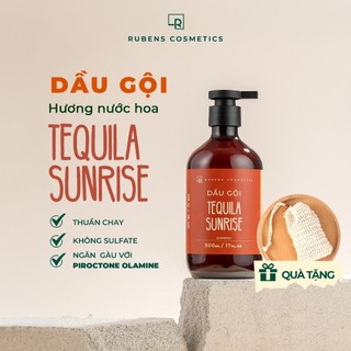 Dầu Gội Hương  Nước Hoa Cao Cấp Tequila Sunrise Rubens Cosmetic chai 500ml ( Mới )