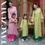 Set Áo Dài Mẹ Và Bé Lụa Gấm Vân Chìm - Đồ Tết Cách Tân Sang Trọng Đính Khuy Vải Phối Quần Lụa Diện Tết Lễ Hội T1446G
