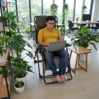 Ghế Xếp Thư Giãn Tín Thành Phát | Gấp Gọn, Chịu Tải Đến 250kg, Khung Thép Tĩnh Điện, Đa Năng, Bền Bỉ