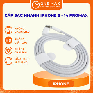 Dây cáp sạc nhanh PD 20W - 27W cho điện thoại 8plus x xr xsmax 11 12 13 14 15 16 17 pro plus promax