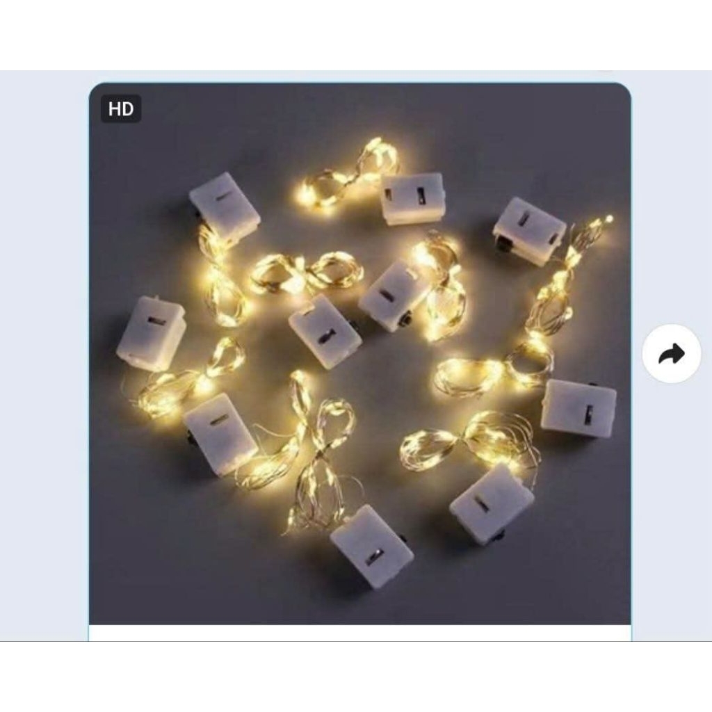 Combo 5 dây đèn led trang trí trung thu, noel, handmade