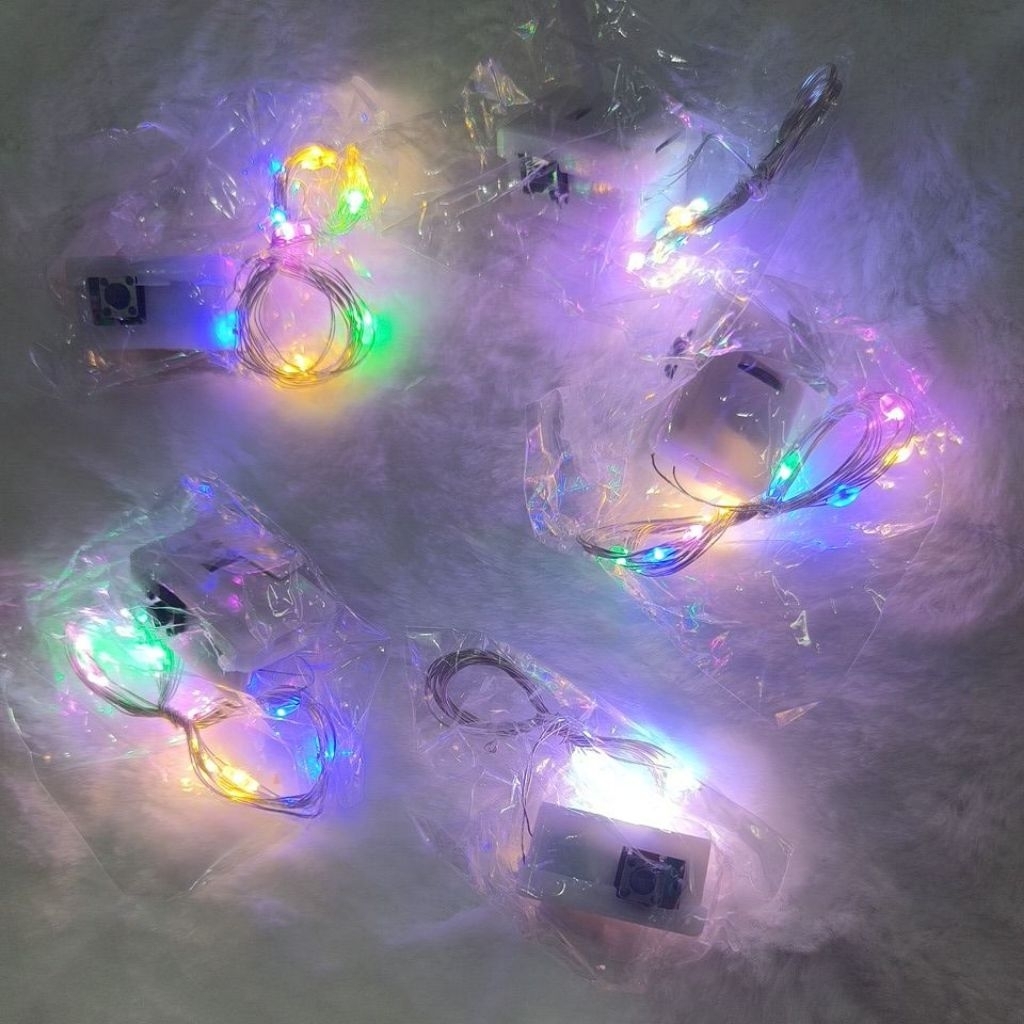 Combo 5 dây đèn led trang trí trung thu, noel, handmade