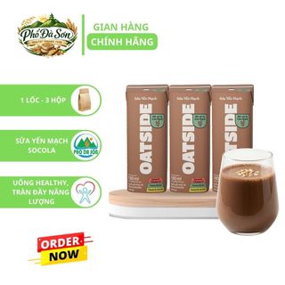 Sữa Yến Mạch Oatside 180ml – Sữa Yến Mạch Pha Ngũ Cốc Granola, Ăn Sáng Healthy Tiện Lợi