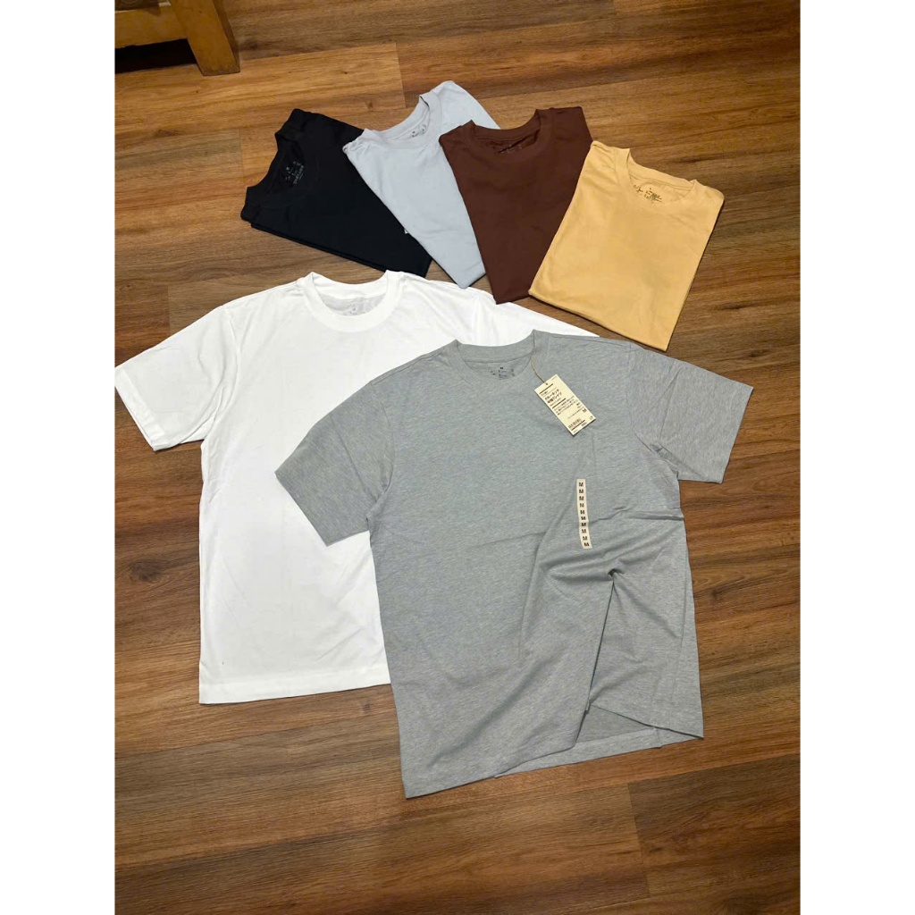 Áo Phông Nam Cổ Tròn UN Basic – Áo Thun Nam Form Chuẩn, Cotton Mềm Mát