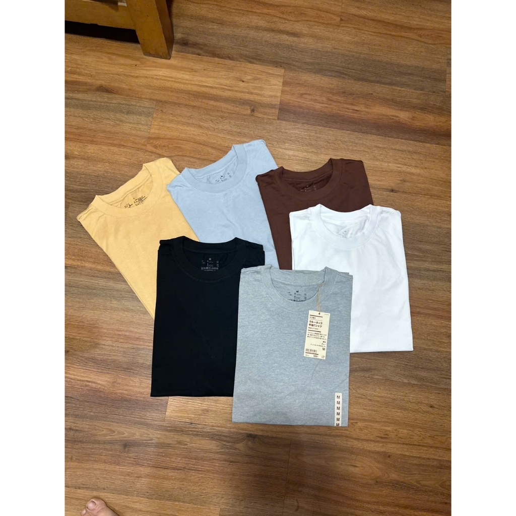 Áo Phông Nam Cổ Tròn UN Basic – Áo Thun Nam Form Chuẩn, Cotton Mềm Mát