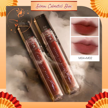 Son Kem Nhung Lì Cao Cấp ZEESEA Mousse ZS10 Bền Màu, Hottrend, Nội Địa Trung - Salmon Shop