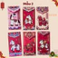LEZA - 6 Bao Lì Xì 5D Hiệu Ứng In Thêu Hình Ngựa Vintage Thổ Cẩm May Mắn Sức Khỏe Tài Lộc Cao Cấp (Mix mẫu)