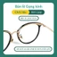 Kính giả cận nam nữ hottrend gọng tròn phong cách Ulzzang mắt kính không độ chống tia UV đẹp ABICA 019