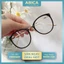 Kính giả cận nam nữ hottrend gọng tròn phong cách Ulzzang mắt kính không độ chống tia UV đẹp ABICA 019