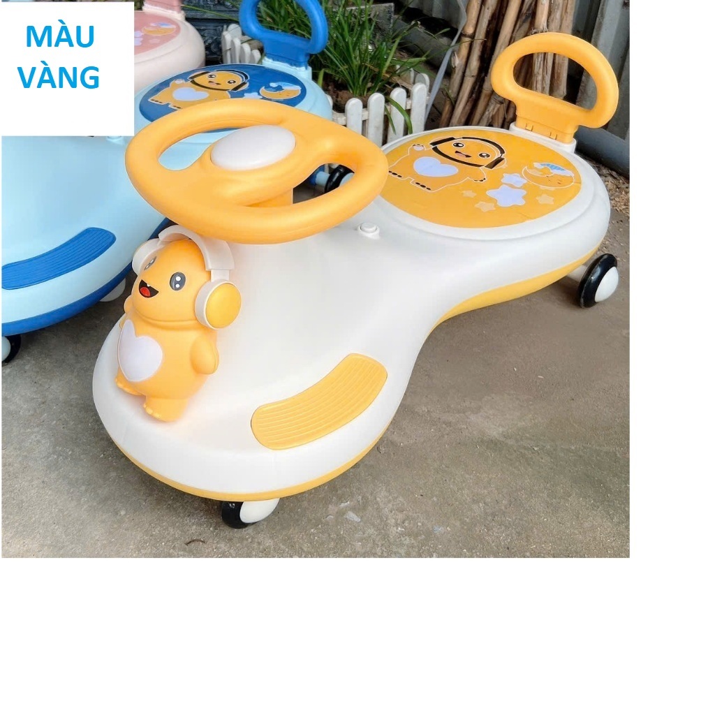 🧸𝑴𝒊𝒆̂̃𝒏 𝑺𝒊́𝒑🧸Xe lắc khủng Long cho bé ,có nhạc đèn nét chạy vòng quanh xe cho bé từ 8 tháng tuổi đến  tuổi,chịu tải 80kg