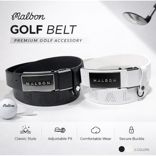 Thắt Lưng Golf Malbon Cao Cấp | Malbon Golf Belt Nam ( Malbon x Golfworldforall )