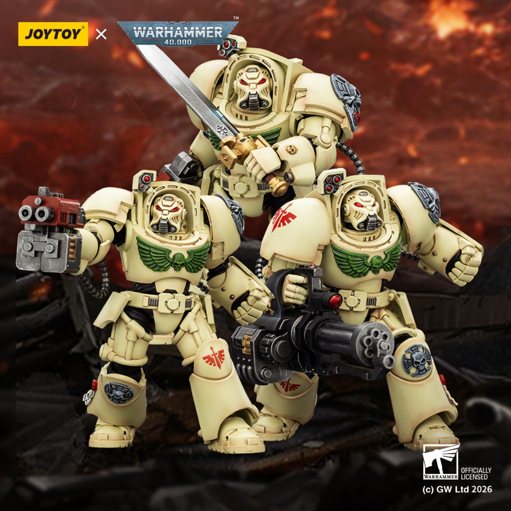Biệt đội nhân vật Joytoy Dark Angels Deathwing Terminator | Shopee Việt Nam
