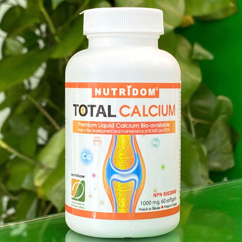 Canxi Nutridom Total Calcium David Health, Hỗ Trợ Phát Triển Răng, Xương, Phòng Ngừa Loãng Xương