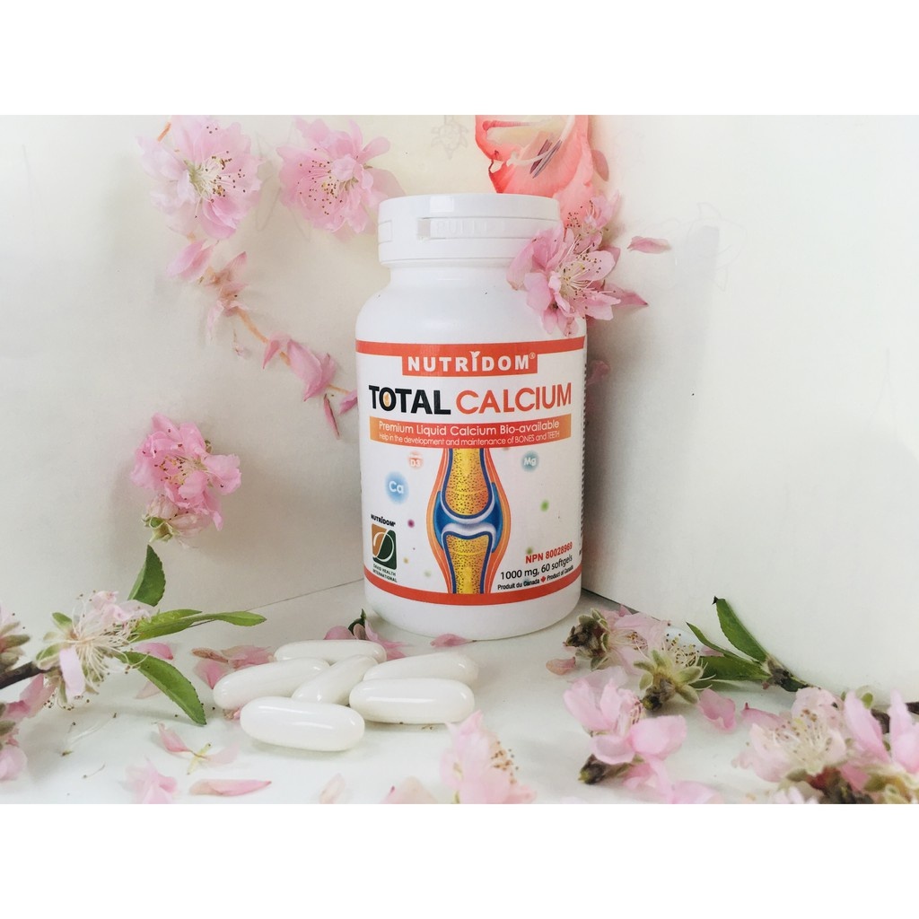 Canxi Nutridom Total Calcium David Health, Hỗ Trợ Phát Triển Răng, Xương, Phòng Ngừa Loãng Xương
