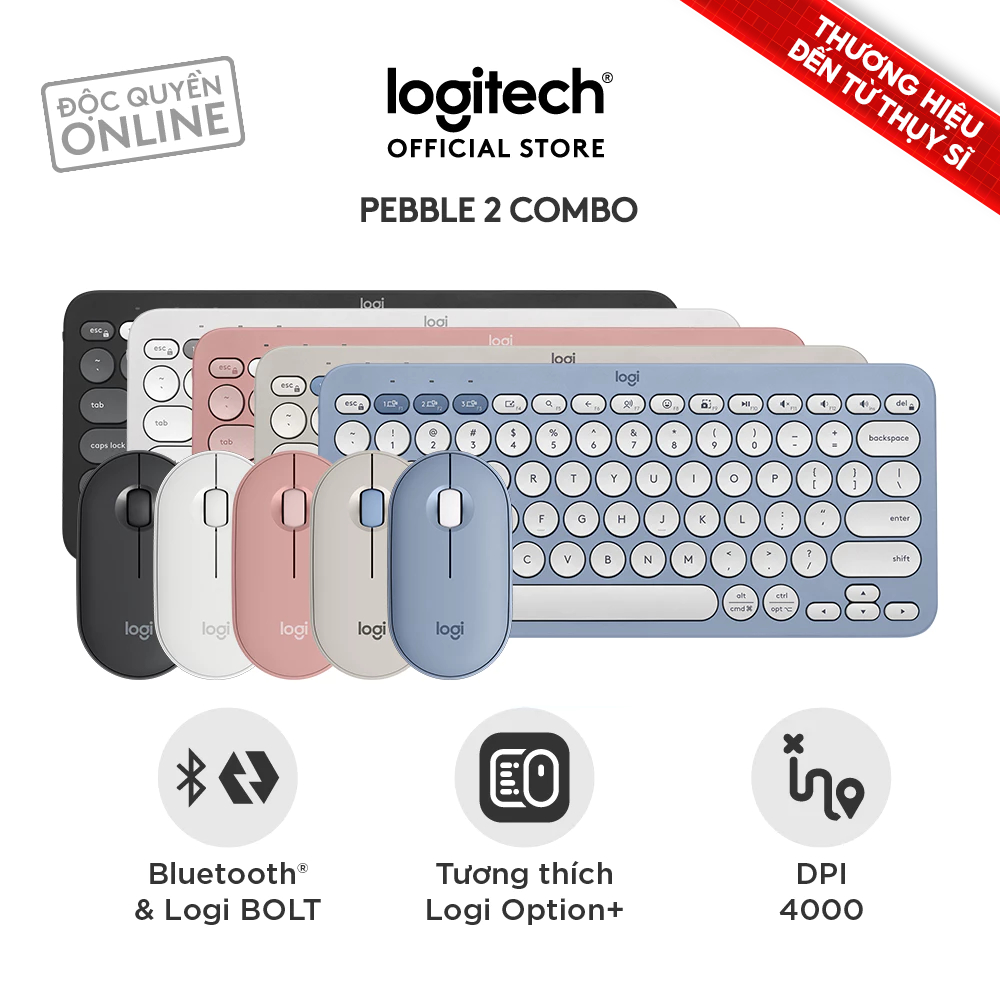 Logitech Pebble 2 Combo