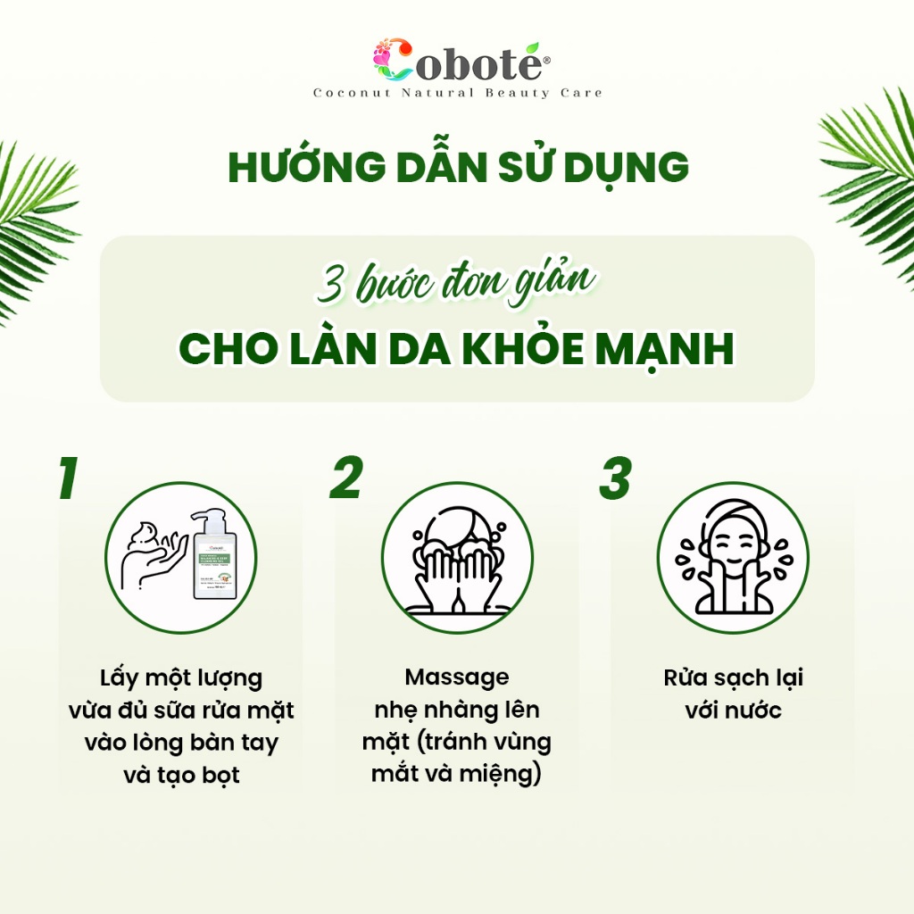 Sữa Rửa mặt cho da dầu mụn nhạy cảm - Coco Miracle Balanced and Deep Cleansing Gel 30ml/150ml