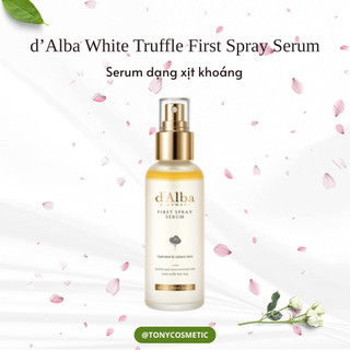 Xịt Khoáng d'Alba White Truffle First Spray, Dưỡng ẩm, Căng Bóng Da DAlba Serum