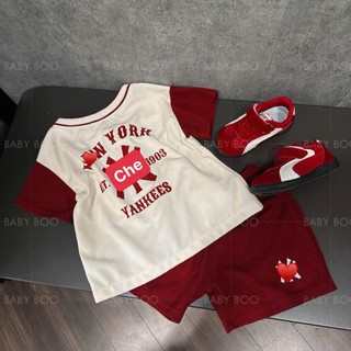 Set Bộ Quần Áo Trẻ Em N.Y Cao Cấp,Set Bé Trai Thể Thao Cotton Mềm Mát 7-15kg,Đồ Bé Trai Mùa Hè A13