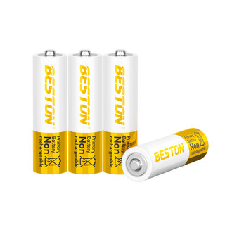 Vỉ 4 Pin Kiềm Alkaline 1.5V Beston AA (LR6), Thời gian dùng đến 10 năm