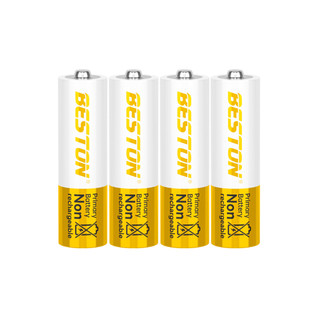 Vỉ 4 Pin Kiềm Alkaline 1.5V Beston AA (LR6), Thời gian dùng đến 10 năm