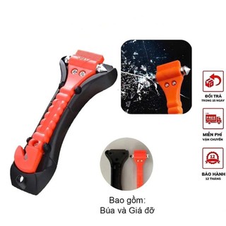 Búa phá kính và cắt dây an toàn thoát hiểm khẩn cấp