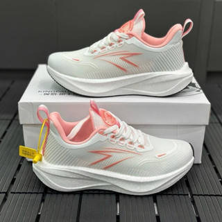Giày thể thao nữ đế boost hạt nén nhẹ êm thoáng khi .