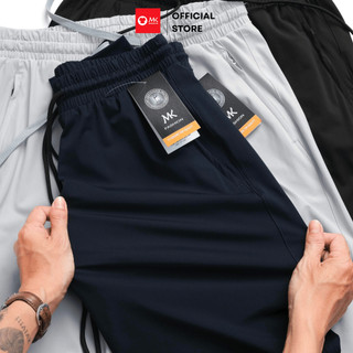 Quần dài nữ MK Breeze Trouser vải xi giấy cao cấp lưng thun co giãn 4 chiều ống suông dễ phối đi học