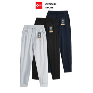 Quần dài nữ MK Breeze Trouser vải xi giấy cao cấp lưng thun co giãn 4 chiều ống suông dễ phối đi học