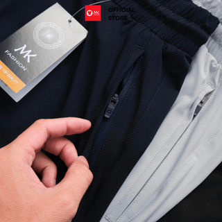 Quần dài nữ MK Breeze Trouser vải xi giấy cao cấp lưng thun co giãn 4 chiều ống suông dễ phối đi học