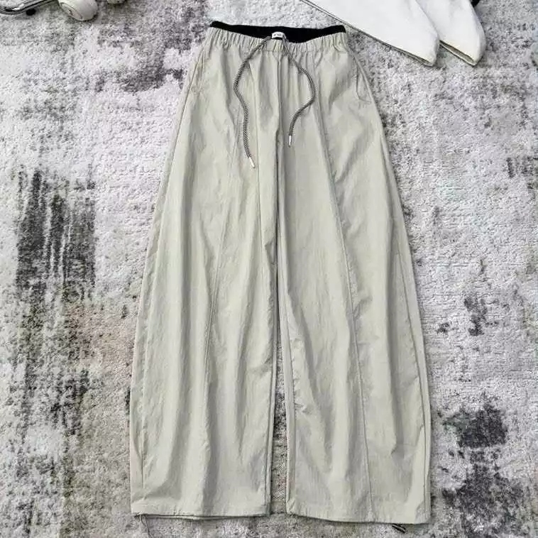[Peinn] [DEAL MỚI] Quần KaKi Gió Hàn Dáng Thụng Lưng Thun Phối Viền Cạp Mềm_m066