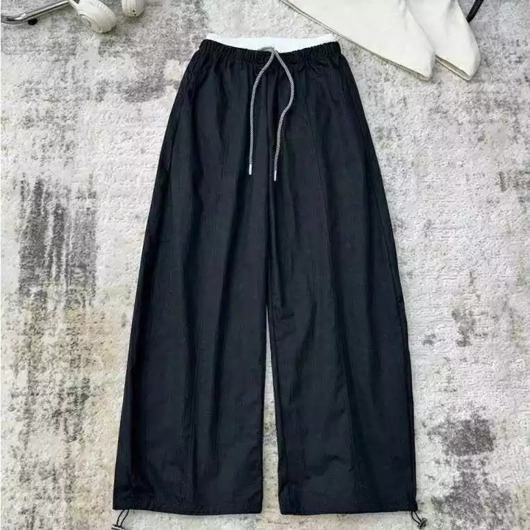 [Peinn] [DEAL MỚI] Quần KaKi Gió Hàn Dáng Thụng Lưng Thun Phối Viền Cạp Mềm_m066