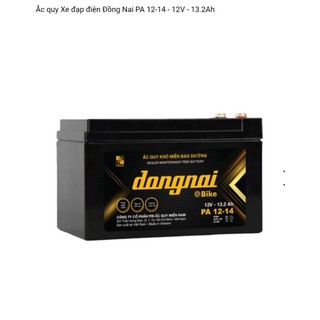 Bình ắc quy 12v chuyên cho xe đạp điện đồng nai PA 12-14 | 12V - 13.2ah