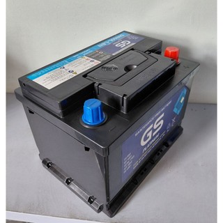 Bình ắc quy 12v khô miễn bảo dưỡng GS DIN60L-LBN (12V, 60ah)