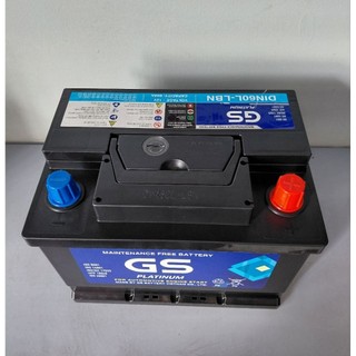 Bình ắc quy 12v khô miễn bảo dưỡng GS DIN60L-LBN (12V, 60ah)
