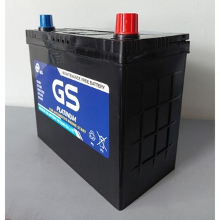 Bình ắc quy 12v khô miễn bảo dưỡng GS MF 46B24LS (12V, 45ah) cọc to
