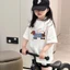 Áo thun, áo phông bé trai bé gái họa tiết hoạt hình đáng yêu chất liệu cotton mềm mát cổ tròn dễ mặc 10kg -30kg