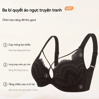 Áo Ngực Cho Ngực Đầy Đặn - Thiết Kế Ôm Phụ, Kiểu Dáng Thanh Lịch, Mỏng Nhẹ Mùa Hè