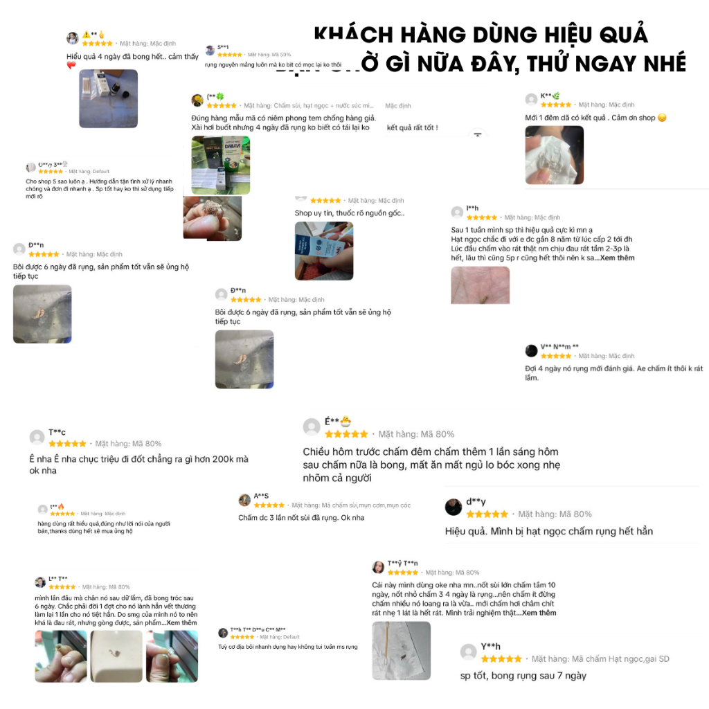 [MỤN VÙNG KÍN] Dung Dịch Xử Lý Hạt Ngọc, Sùi Mào Gà MK TCA ( Che Tên )