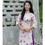 Áo Dài Lụa Gấm Vân Gỗ In Hoa Dáng Ôm Diện Tết, Đi Tiệc Set Áo Dài Dáng Suông Thanh Lịch,Thiết Kế Truyền Thống T1532G