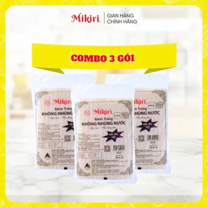 Bánh Tráng Cuốn Dẻo, Không Cần Nhúng Nước Mikiri 30-35 Lá - Không Gãy, Dễ Cuốn