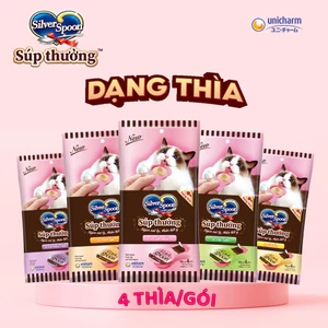 Súp Thưởng Dạng Thìa Silver Spoon Đủ 6 Hương Vị