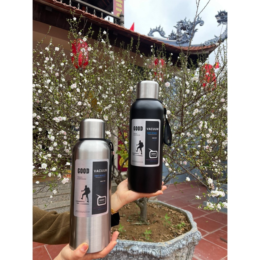 Bình giữ nhiệt, GOOD dung tích 2000ml/1500ml /100ml thép không gỉ 316 giữ nhiệt 6-12h