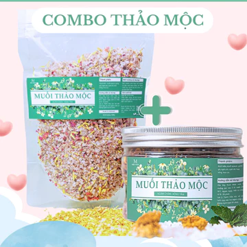 Combo Muối Ngâm Chân Thảo Mộc - Thảo Dược Ngâm Chân, Giảm Đau, Khử Mùi Hôi Chân