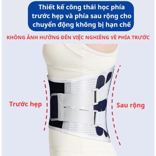 Đai Lưng Định Hình Cột Sống 5 Thanh Thép, Nẹp Thẳng Vùng Thắt Lưng, Chống Đau Lưng, Thoát Vị, Thoái Hóa Cột Sống