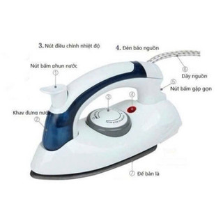 BÀN ỦI HƠI NƯỚC DU LỊCH MINI 258B