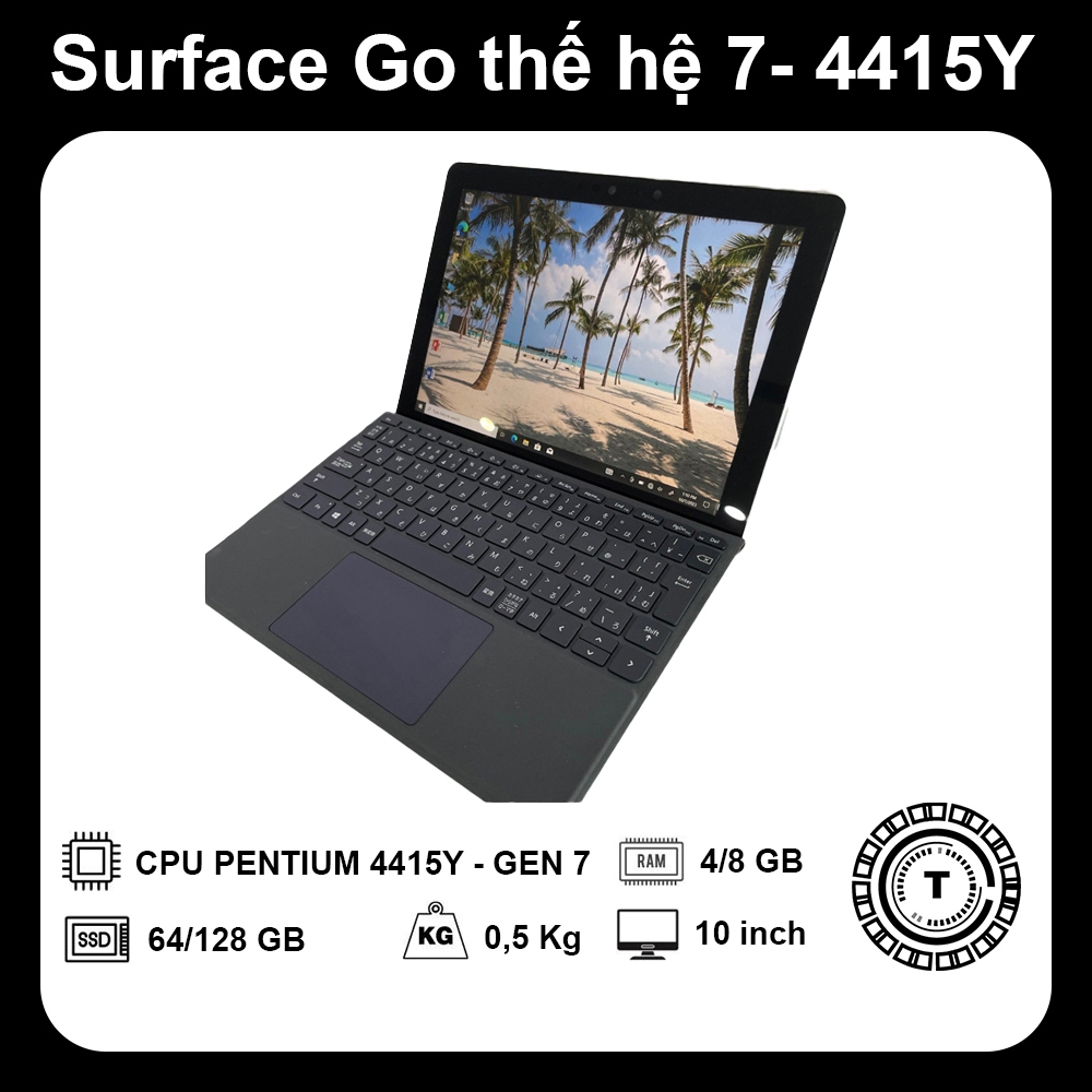 Microsoft Surface Go học tập giải trí văn phòng – RAM 8GB/128GB – Màn 10 in – Chuẩn Zin Nhật | BigBuy360 - bigbuy360.vn