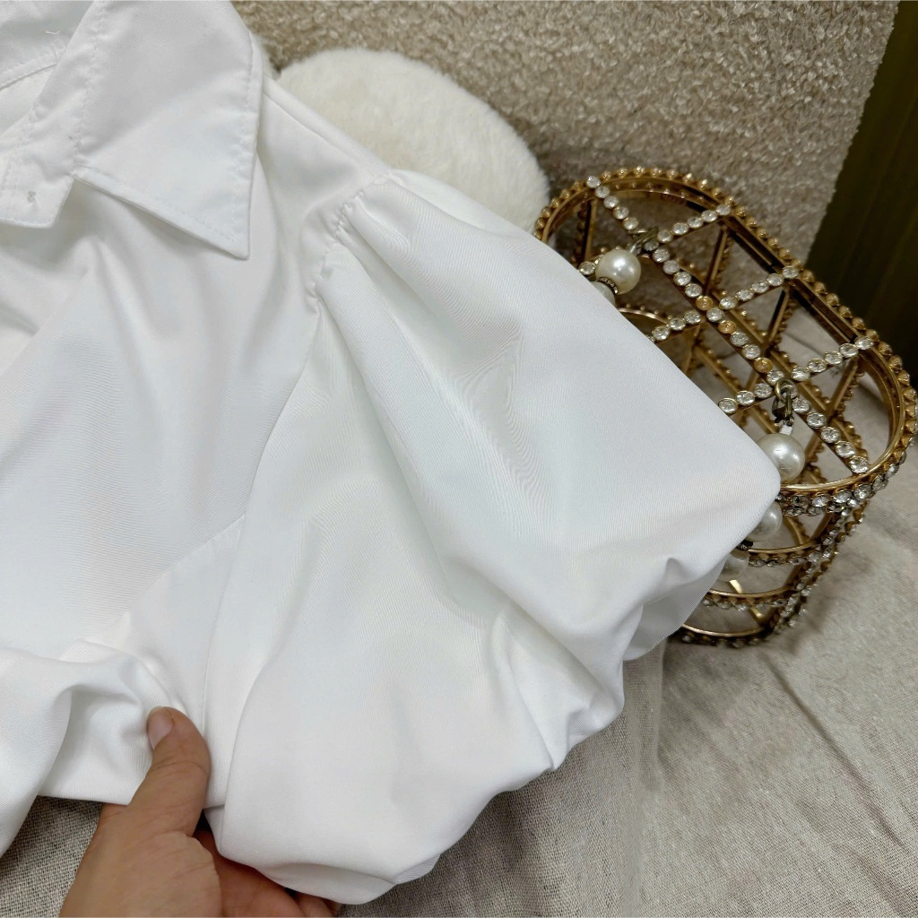 Áo Sơ Mi Thời Trang Bigsize Nữ Tay Ngắn 1 Túi Chất Vải Mềm Mịn Phù Hợp Đi Chơi Đi Làm SM192/SM189