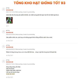 Tổng hợp 25 loại hạt giống hoa dễ trồng Hàng công ty Loại 1